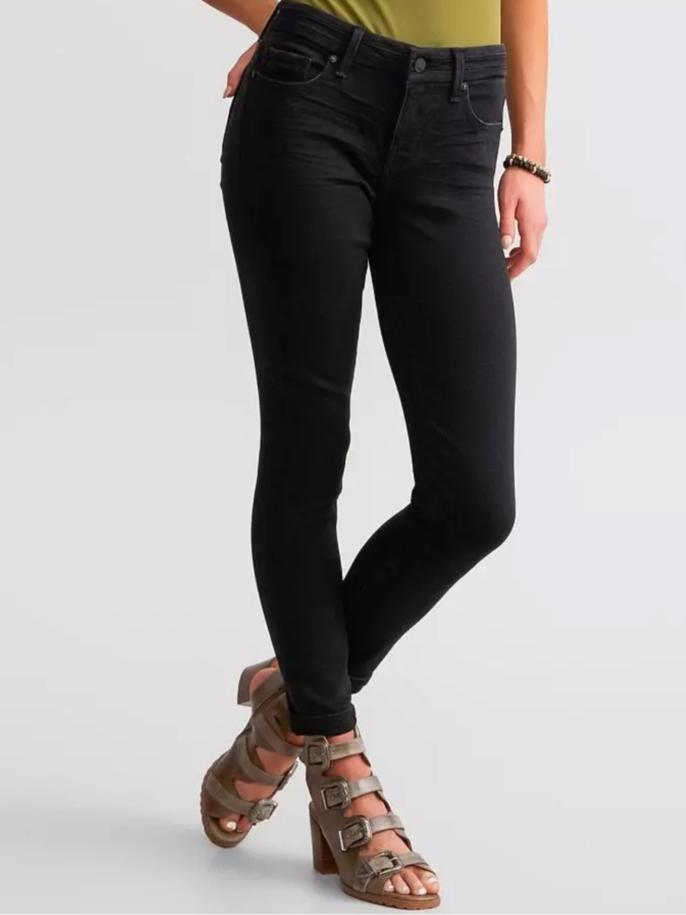 Buckle black ankle skinny fit no. 53